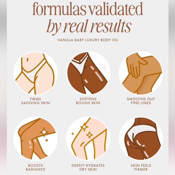 💖🆕💖 Truly Vanilla Baby Luxury Body Oils x 2 - Picture 5 of 8